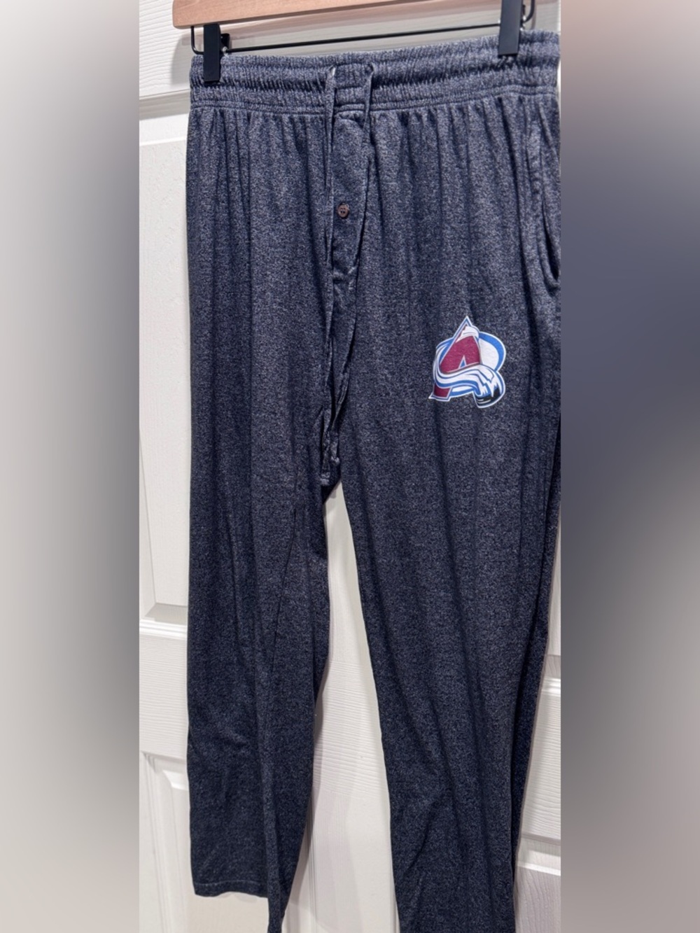 Colorado Avalanche Men’s Medium Pajama Lounge Pants Blue Heather NHL Size M - Picture 3 of 8